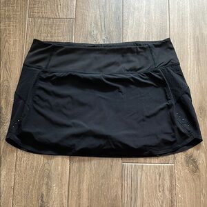 Athleta Black Skort